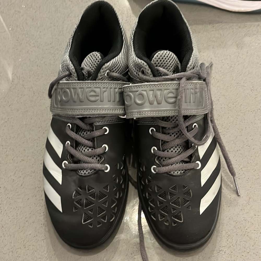 Adidas Powerlifting Shoes - Grey